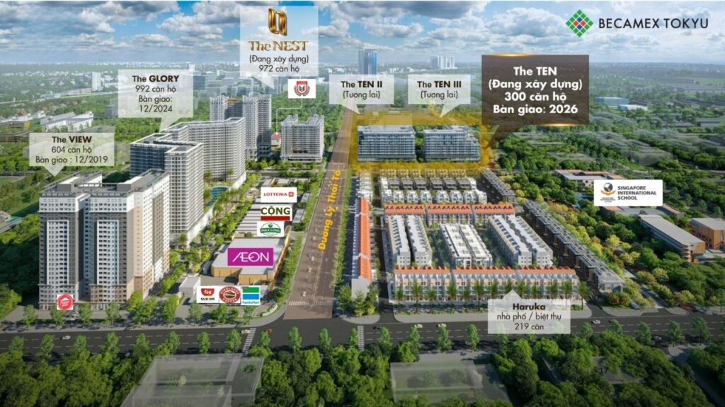 vi tri can ho the nest midori park