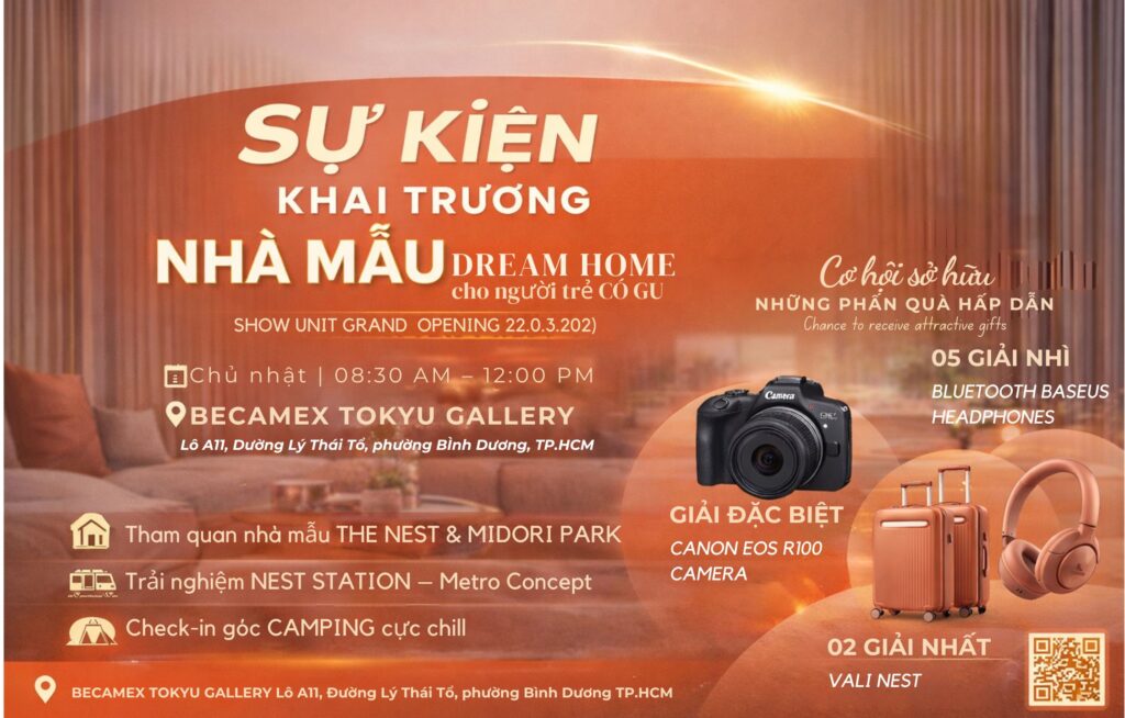 Sự kiện khai trương nhà mẫu The NEST