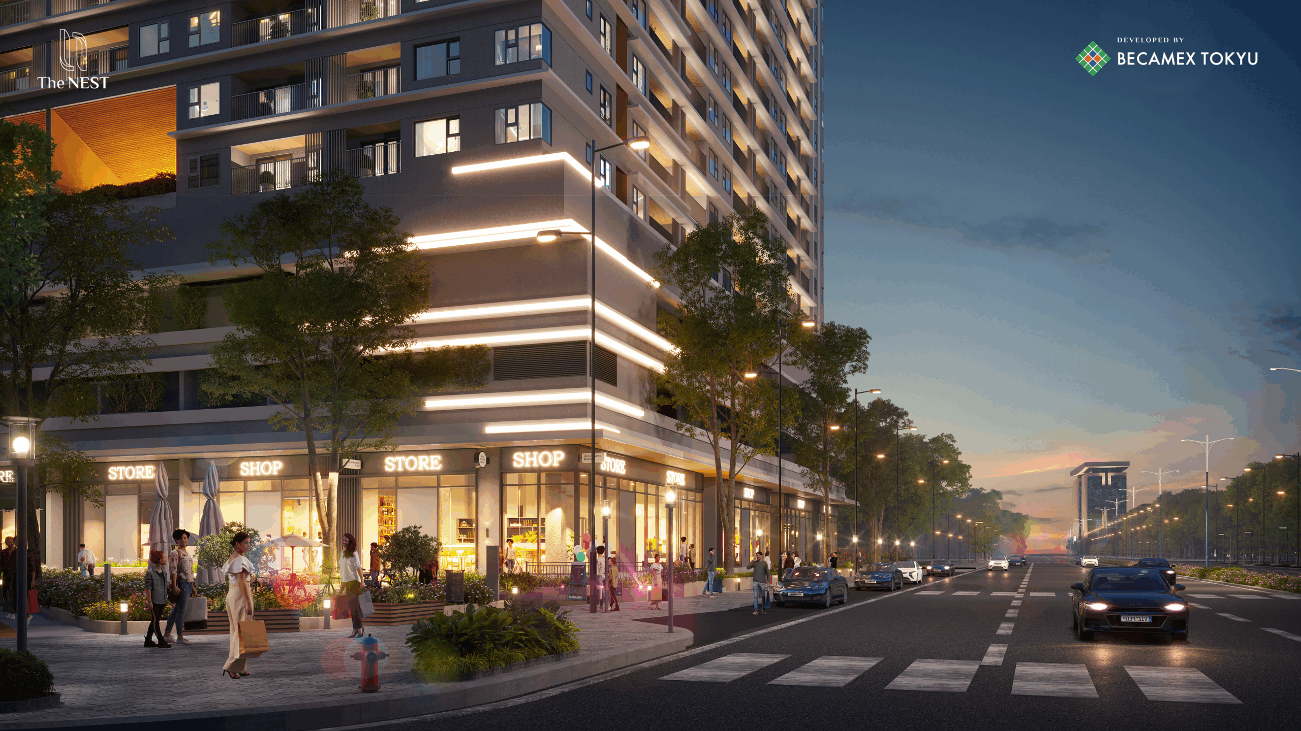 SHOPHOUSE THƯƠNG MẠI TOÀ WEST